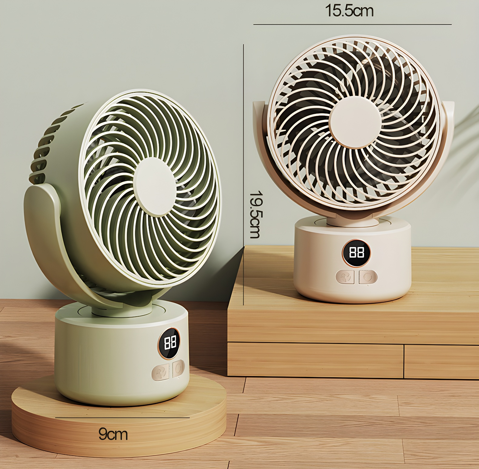 電気ファン、家庭用空気循環ファン、デスクトップキャンプファン、学生寮のデスクトップオフィスの小型卓上ファン