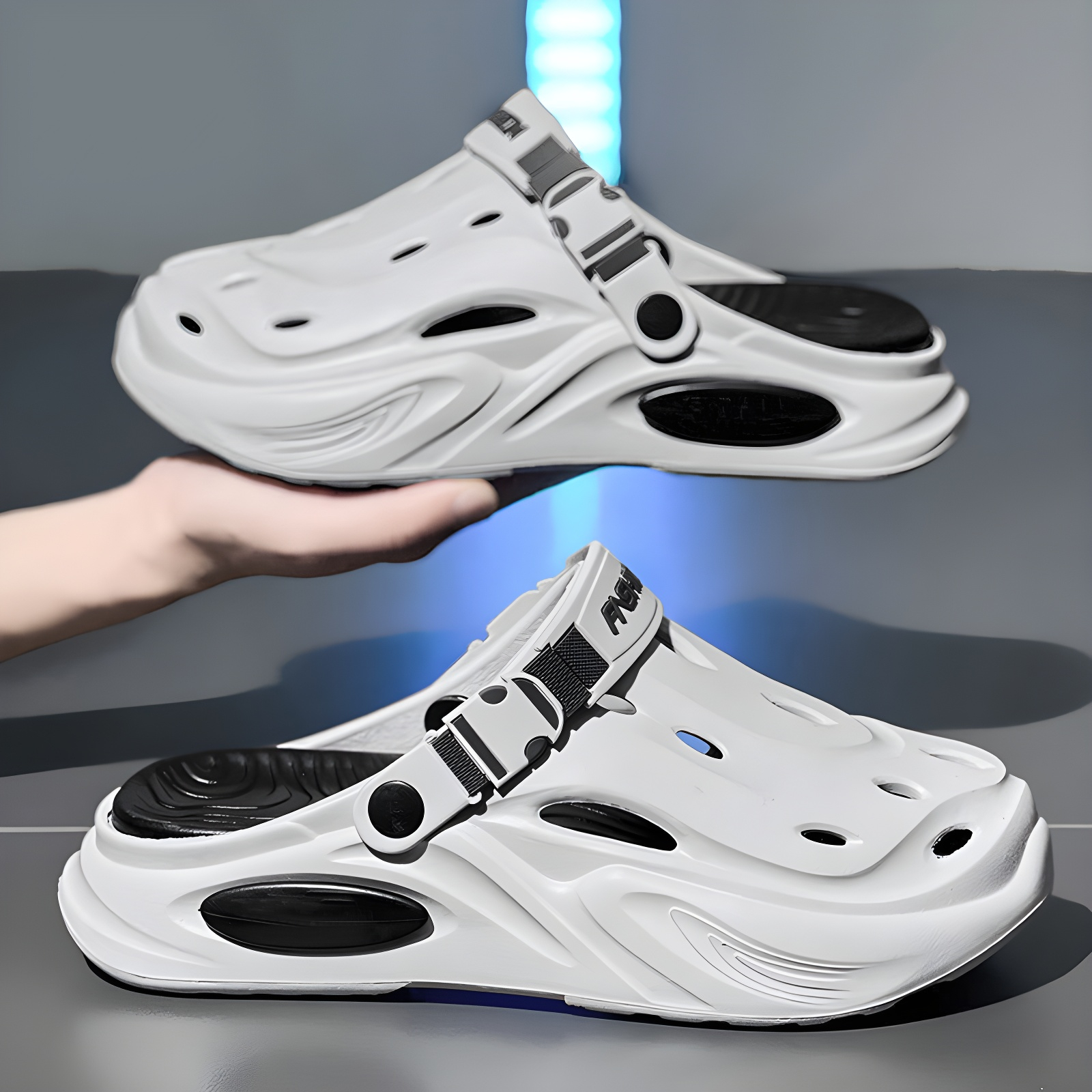 丈夫な滑り止めソールのメンズサンダル