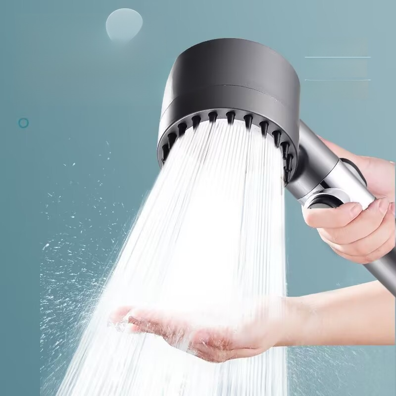 Druckduschkopf für die Dusche im Badezimmer zu Hause, Handbrause