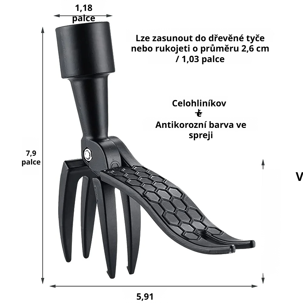  Zahradní vytrhávač plevele s dlouhou rukojetí – Efektivní a pohodlné zahradničení