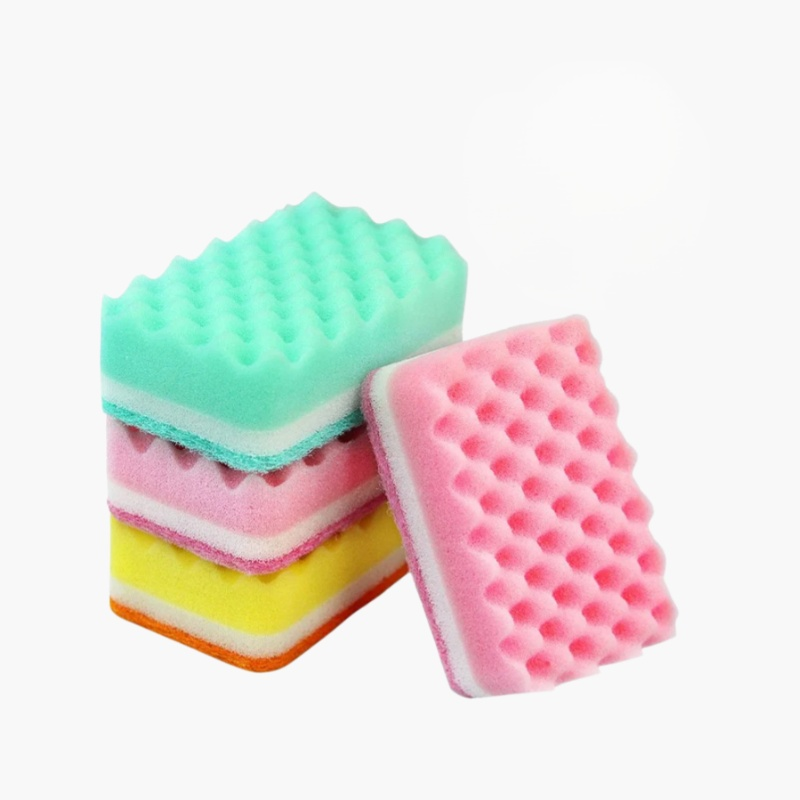 Dishwashing sponge