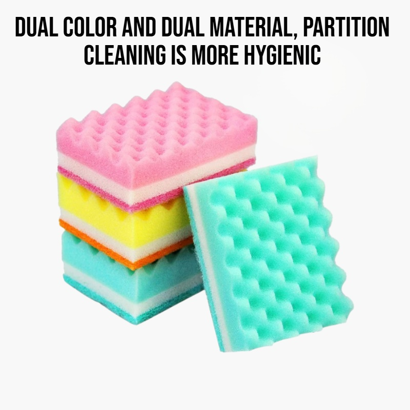Dishwashing sponge