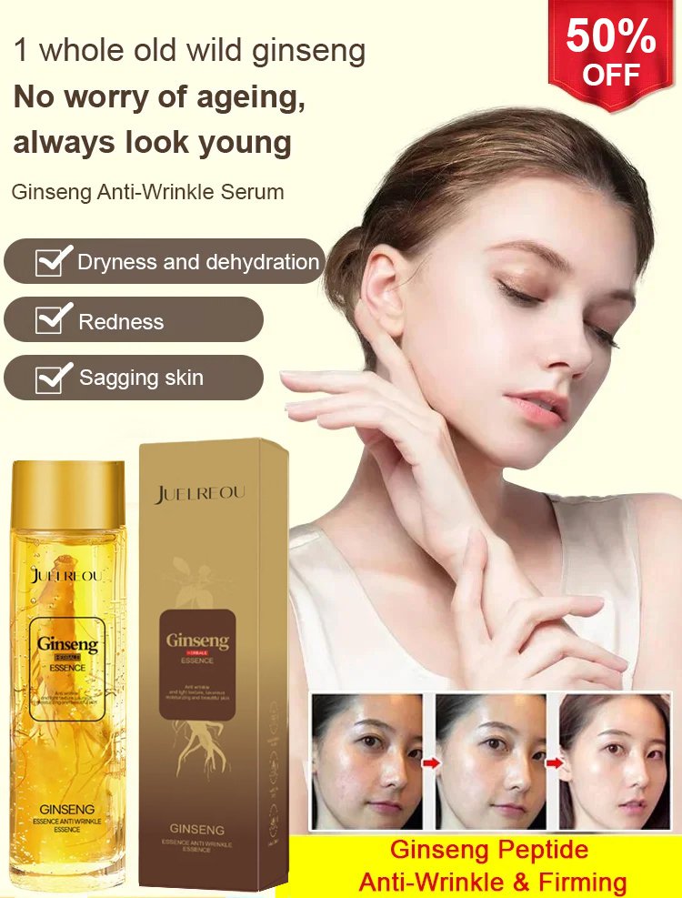 [Peptid-Anti-Falten-Ginseng-Serum (30 Jahre jünger aussehen)