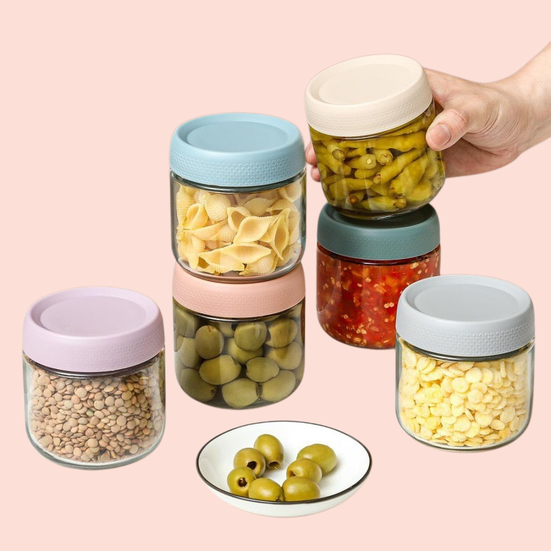 廚房食品防​​潮收納罐