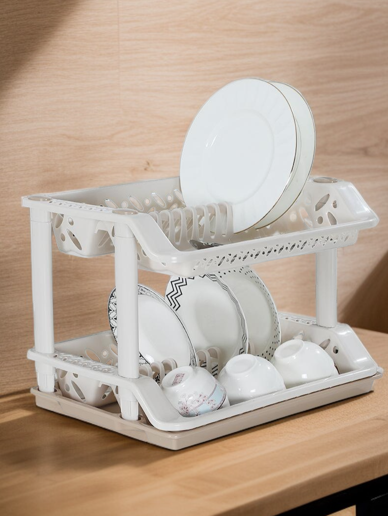 주방 이중 플라스틱 아스팔트 선반 전체 모습