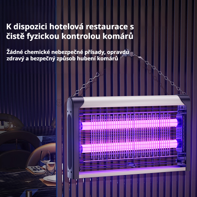 UV lapač komárů s více funkcemi 