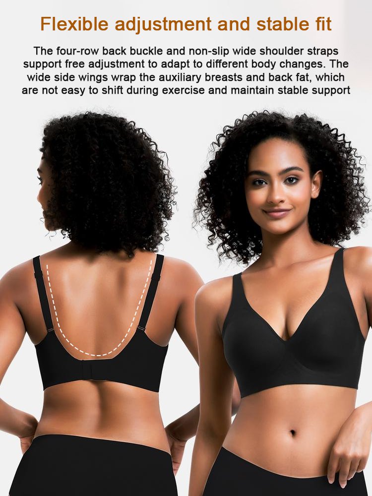 Seamless full cup bra