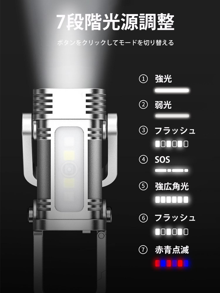 多機能ポータブルキーホルダーライト
