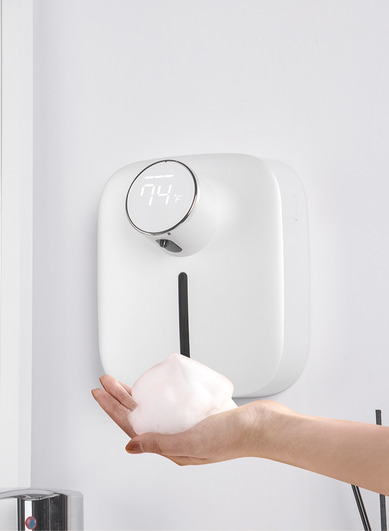 320ml大容量ソープディスペンサー 正面写真