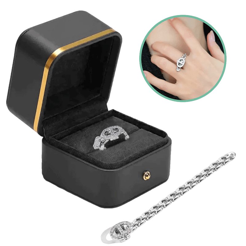 チタンイオンデトックスリング