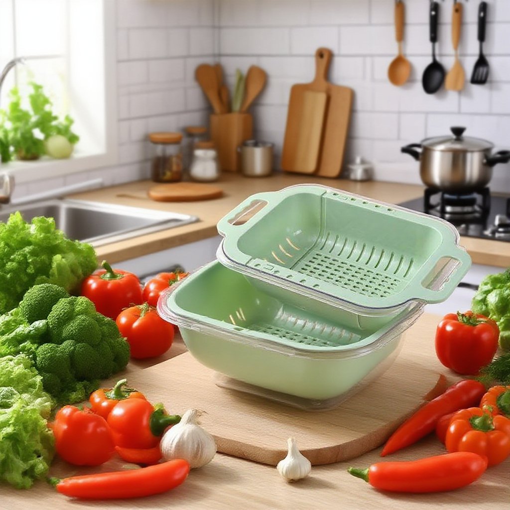 다기능 투명 이중 아스팔트 바구니