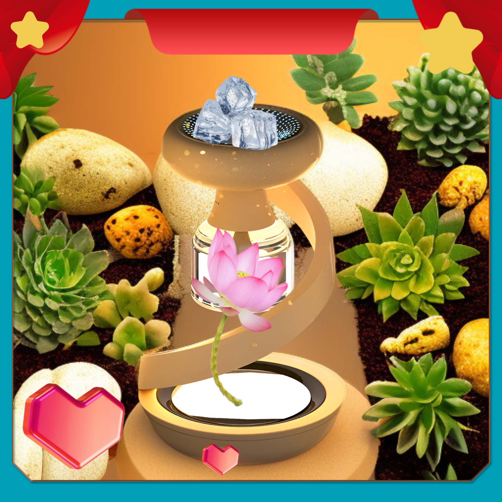 USB充電式蚊取り器の使用イメージ