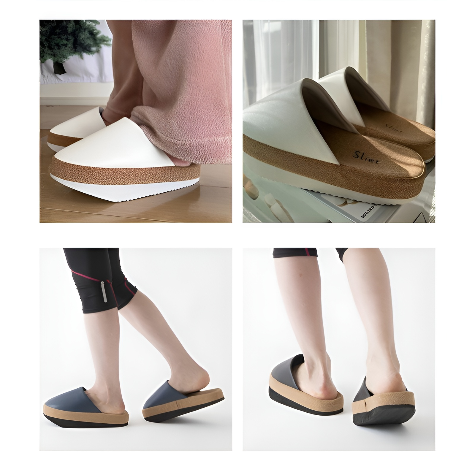 体幹トレーニング スリッパ 室内 前開き レディース 体幹を整えるスリッパ オープントゥタイプ 美脚 健康スリッパ 健康サンダル