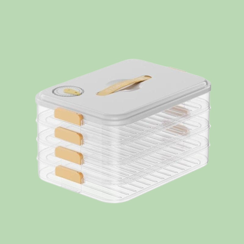 廚房家用冷凍餃子盒