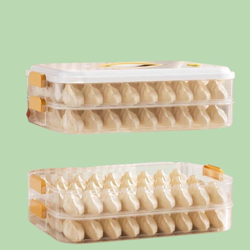 廚房家用冷凍餃子盒