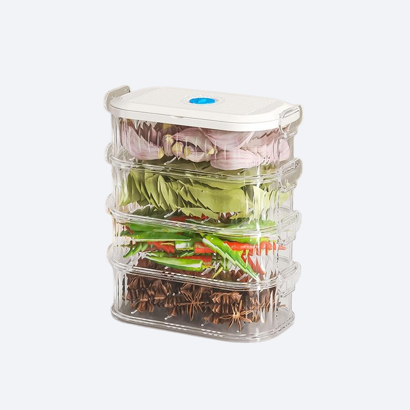 식품급 가정용 주방 투명 밀봉 수납함