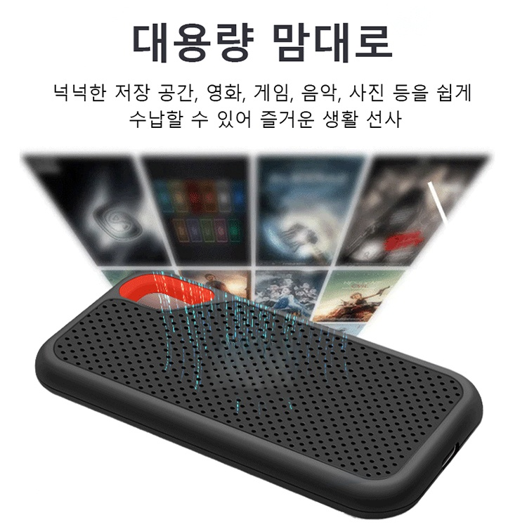 고속 전송 하드 디스크