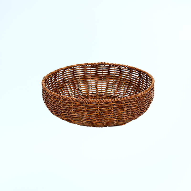 주방 간식 빵과 과자 보관용 원형 트레이