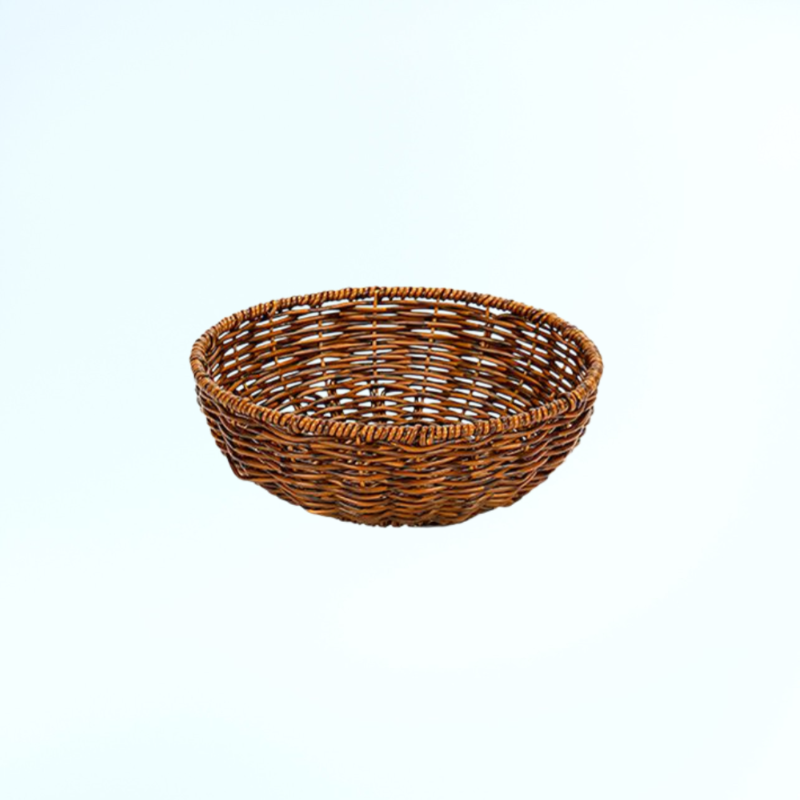 주방 간식 빵과 과자 보관용 원형 트레이