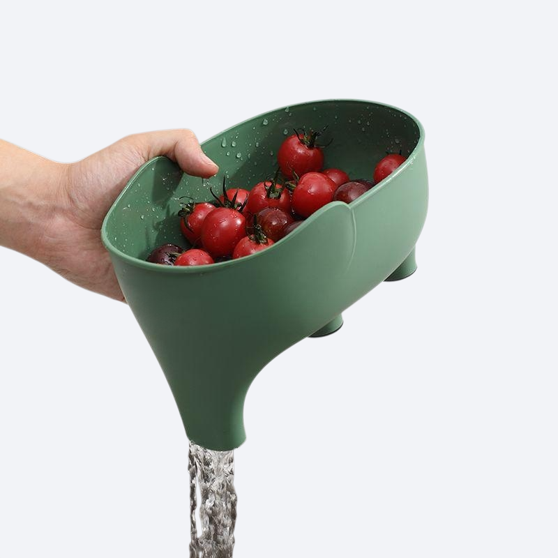 주방 싱크대 다기능 과일과 채소 물바구니