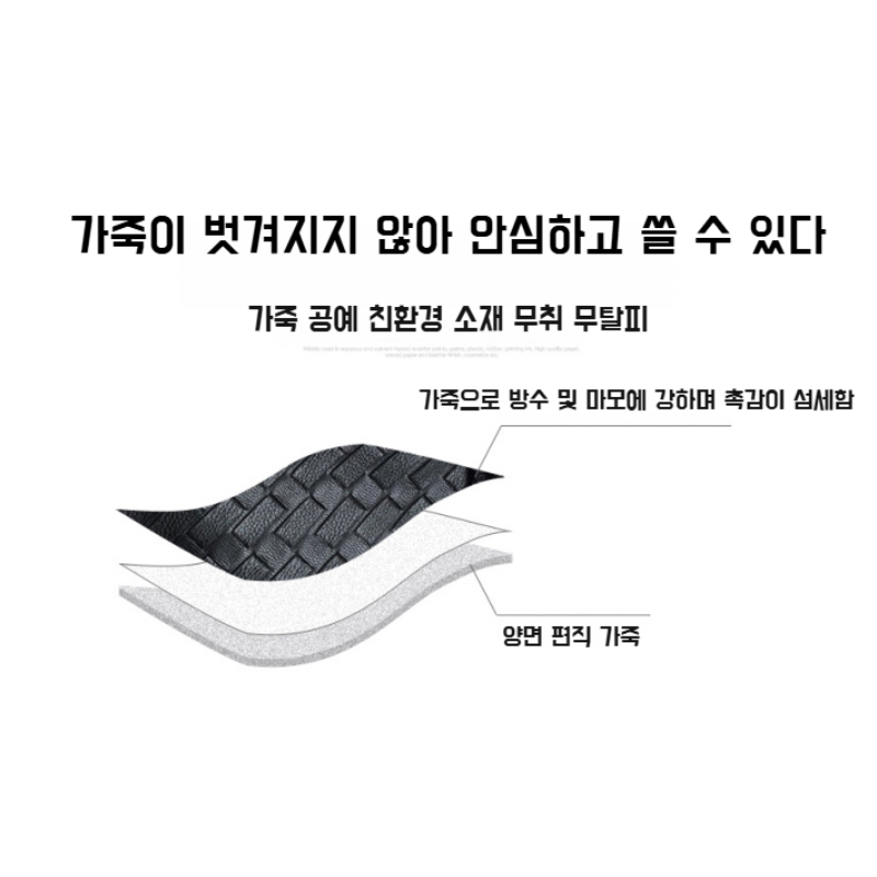 차량용 사각 대용량 접이식 수납 파우치 수납 파우치 인테리어 용품 수납함