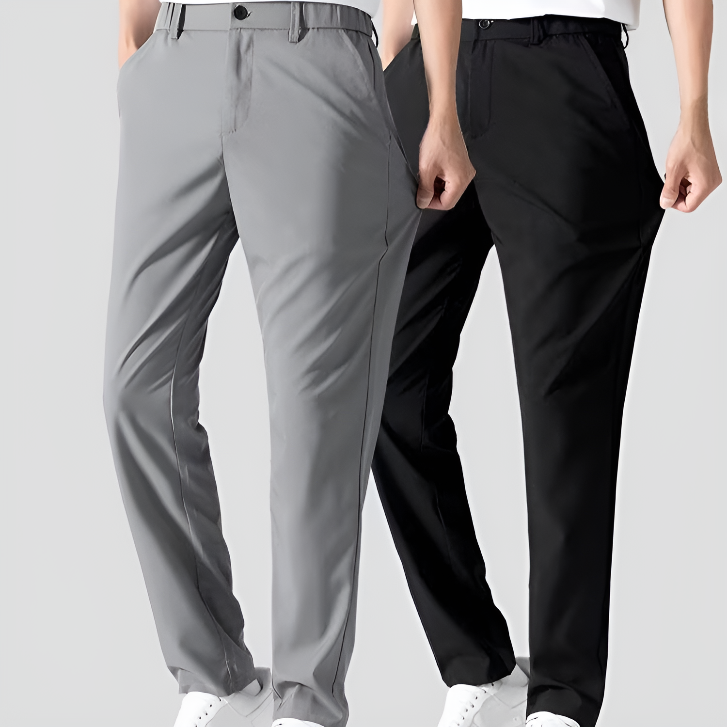 薄手で快適なメンズイージーパンツ