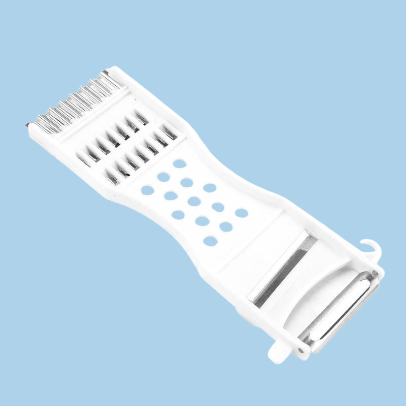 مطبخ متعدد الوظائف الفولاذ المقاوم للصدأ أداة تقشير الخضار