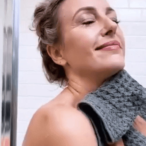 Absorbierendes und schnell trocknendes Waffelhandtuch