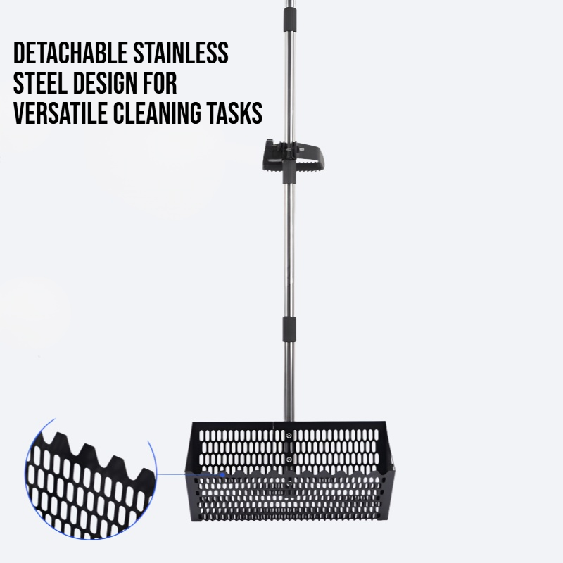 Stainless steel shovel multifunctional detachable cleaning shovel