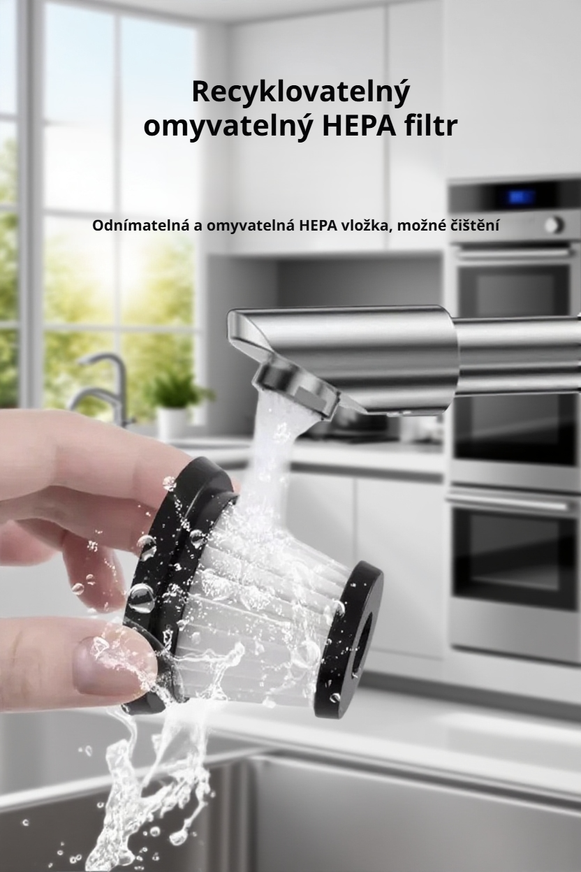 Multifunkční vysavač do auta – různé nástavce