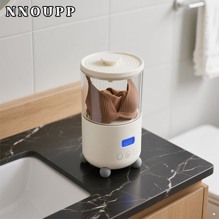 Waschbecher als platzsparender Haushaltshelfer