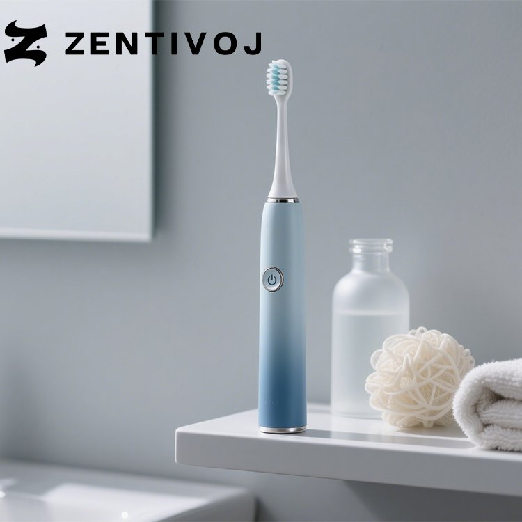 充電式電動牙刷外觀展示