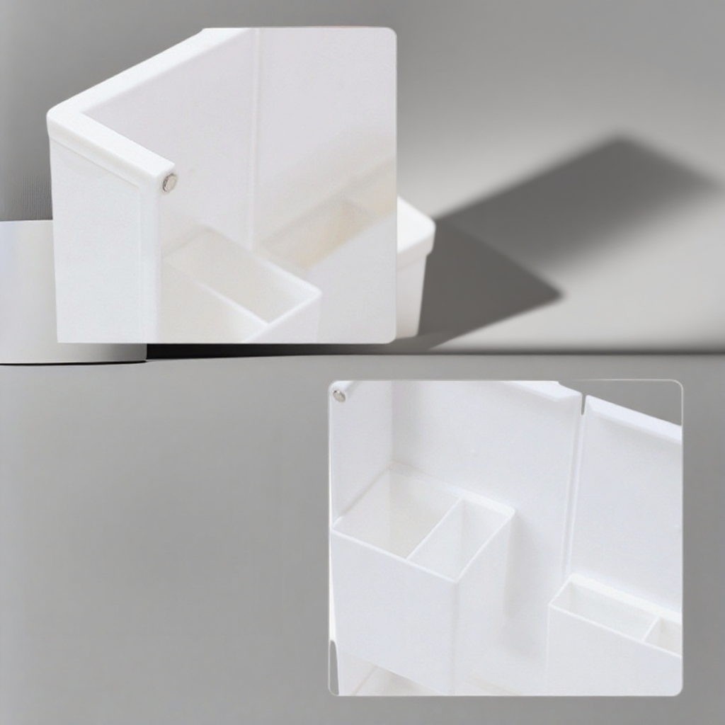 Multifunkční úložný box s magnetickým otevíráním a zavíráním