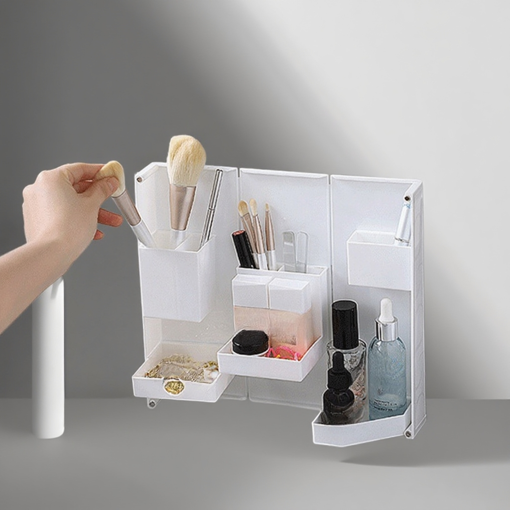 Multifunkční úložný box s magnetickým otevíráním a zavíráním