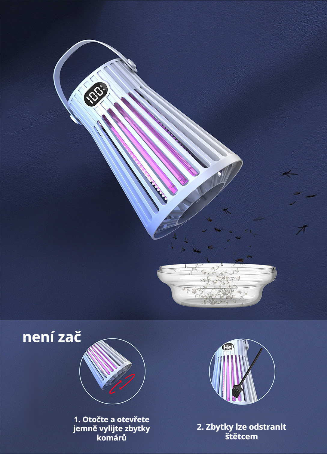 Safe and eco-friendly electric mosquito killer