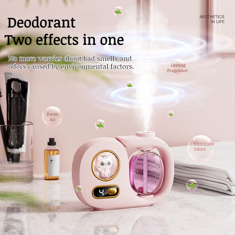 Wholehouse room humidifier automatic spray fragrance