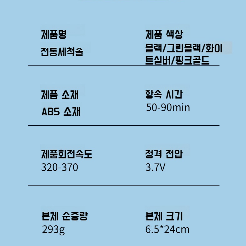 가정용 겸용 전동 청소 브러시 다기능 청소 브러시 길이 9인 1청소 욕실 유리 청소 브러시