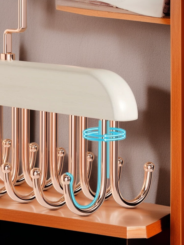 원목 슬립 행거 선반으로 완벽한 옷 정리 솔루션