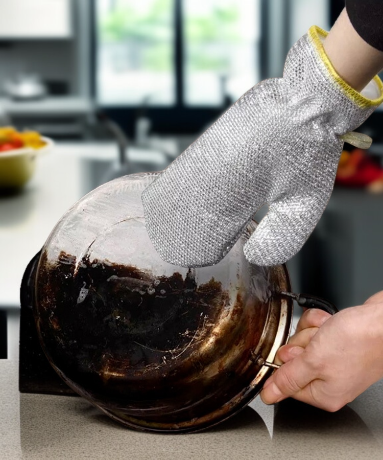 철사 설거지 장갑