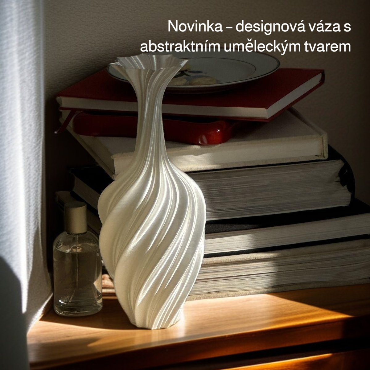 Vintage abstraktní váza