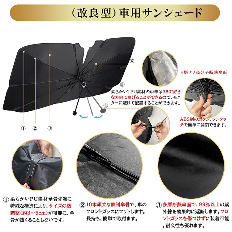 プレミアムカーサンシェード