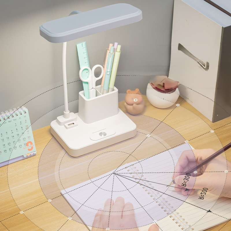 Desk lamp and power bank two-in-one