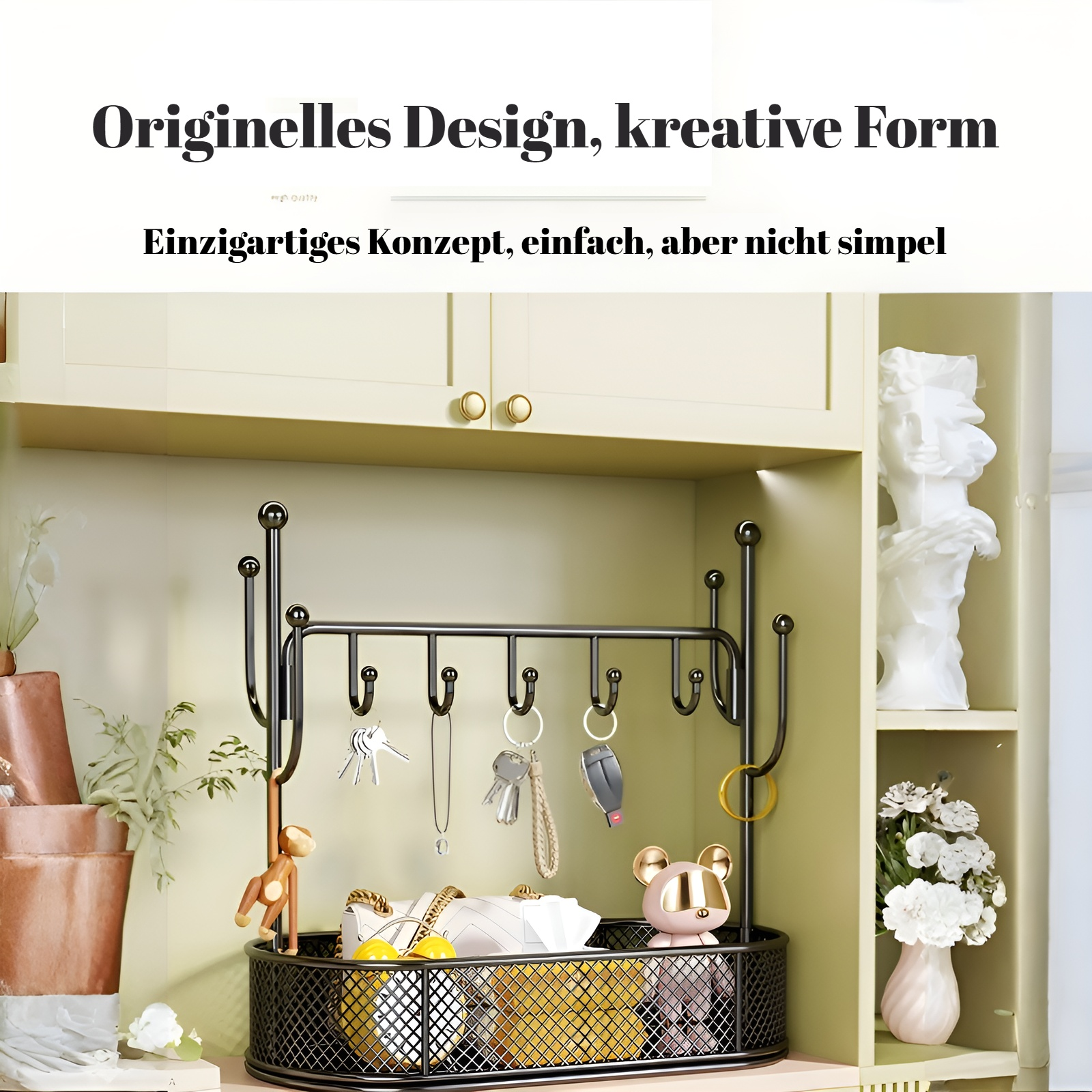 Schlüsselaufbewahrung Veranda Ornamente Eingang Schuhschrank dekorative Rack Home gute Dinge Zimmer 