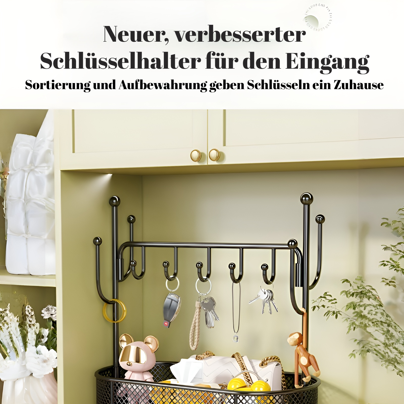 Stilvolles Schuhschrank Rack im Flur