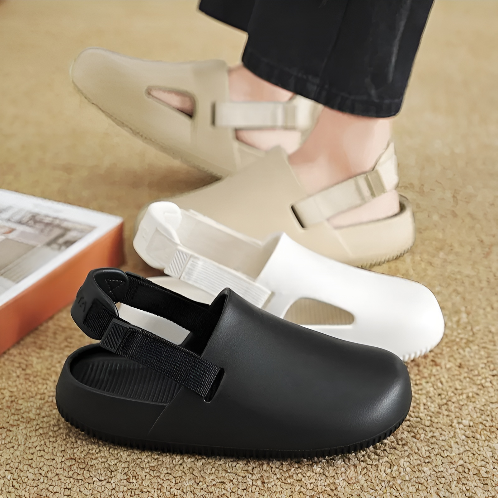 Couples' Casual Closed-Toe Sandals