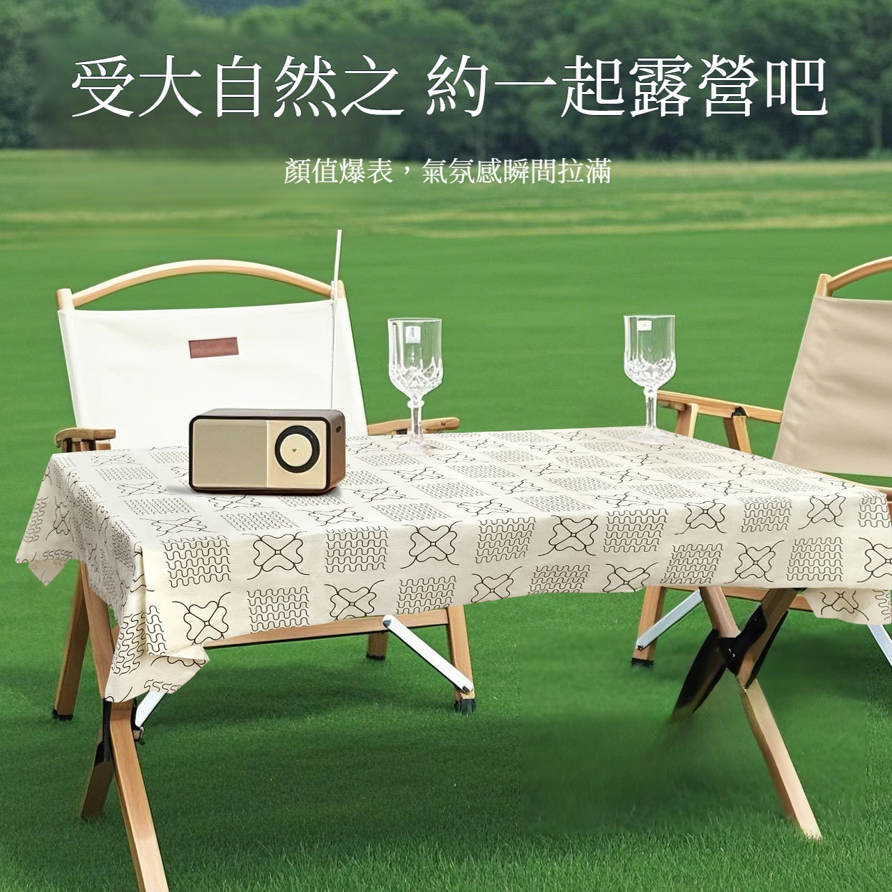 一次性桌布現代簡約野餐垫户外防潮防水加厚
