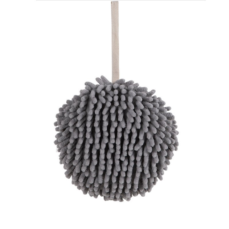 【シェニール織もこもこ手拭きボール】優れた吸水性＆速乾性、肌に優しい、ふわふわ、使いやすい、高密度