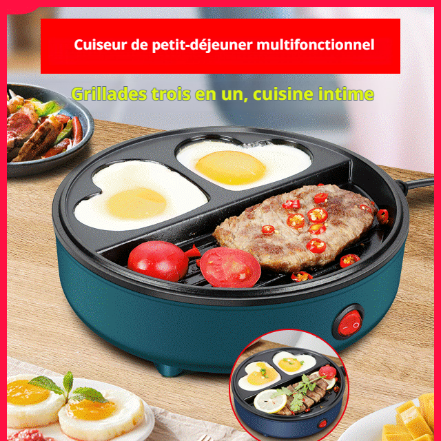 Mini Gril Portable Multifonction pour la Maison