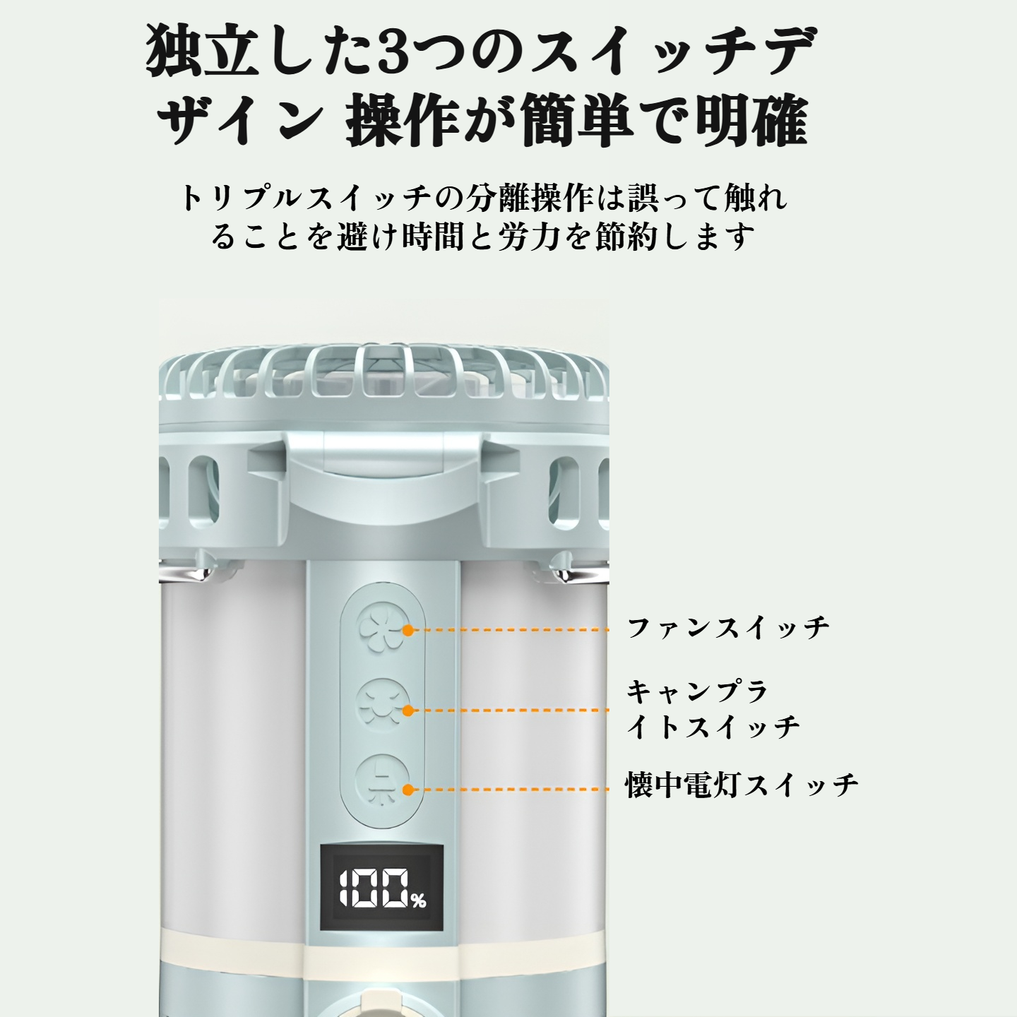 スマートデジタルディスプレイ付きランタンの詳細