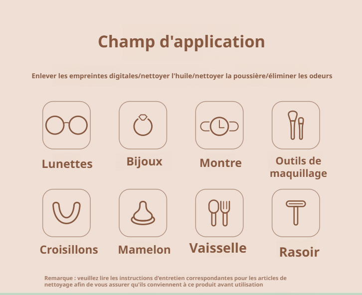 Appareil de nettoyage ultrasonique pour montres